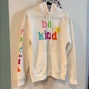 NWOT SUNSHINE SISTERS BE KIND HOODIE